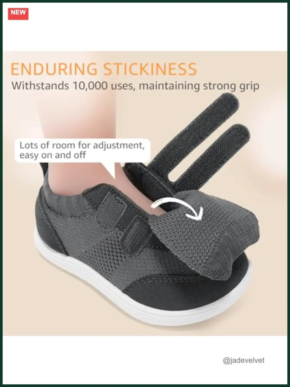 Wide Toe Box Barefoot Shoes for Toddlers, Hook & Loop Closure, Non-Slip Sneakers